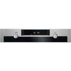 AEG 6000 Series BCE556060M Steam Bake Electric Single Built in Oven with Retractable Dials in Stainless Steel