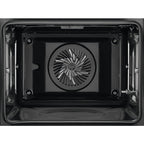 AEG 6000 Series OS6AB50AK Sense Cook Electric Built In Single Oven with Retractable Dials Black
