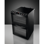 AEG CIB6742ACB Induction Electric Cooker with Double Oven Black