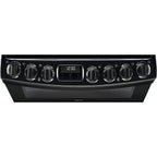 AEG CIB6743ACB 6000 Series Steam Bake 60cm Freestanding Electric Cooker with Induction Hob in Black