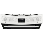 AEG CKX6540ACW 60cm 5000 Series Surround Cook Dual Fuel Freestanding Cooker With Double Oven in White