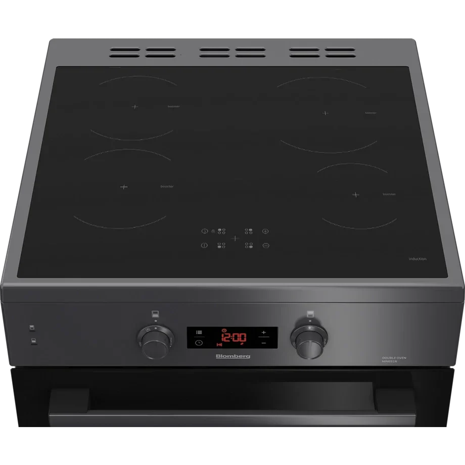 Blomberg HIN651N 60cm Electric Cooker Double Oven with Induction Hob