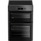 Blomberg HIN651N 60cm Electric Cooker Double Oven with Induction Hob
