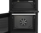 Blomberg HKRN651W 60cm Double Oven Electric Cooker with Vitroceramic Hob White