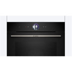 Bosch HBG7764B1B 60cm Series 8 Pyrolytic Electric Built in Single Oven with Air Fry Funtion in Black