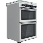 Hotpoint Cannon CD67G0CCX UK Gas Freestanding 60cm Double Cooker Inox